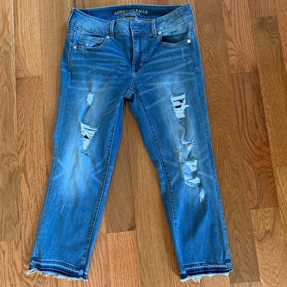 American eagle ankle jeans